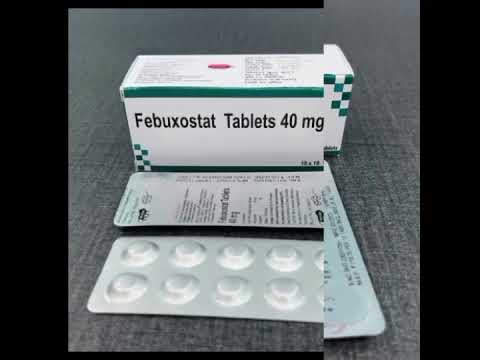 80 Mg Febuxostat Tablets To Lower High Uric Acid