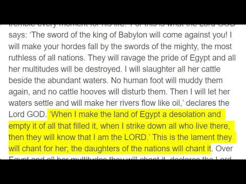 Day 331, Ezekiel 30 - 32; 1 Peter 4