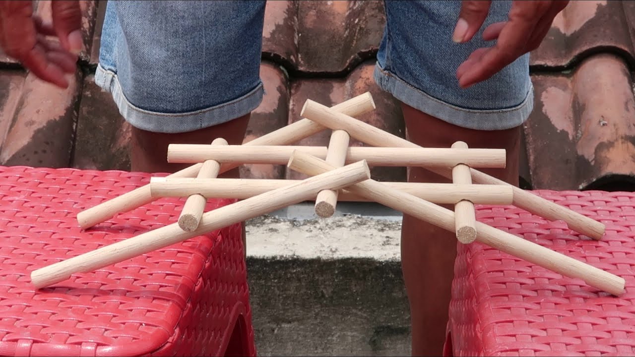 Load bearing arch bridge model #215