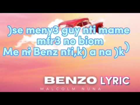 Malcolm Nuna Benzo official lyrics