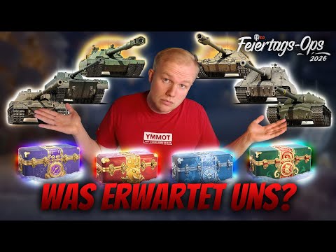 Die neuen Panzer in den Feiertags-Ops 2026! [World of Tanks]