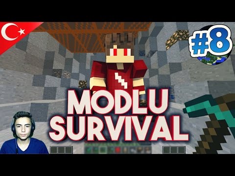 Minecraft Modlu Survival - Bölüm 8 - Kaleler Aşkına !