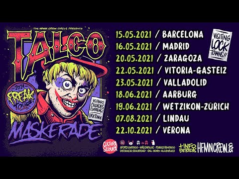 TALCO Maskerade / The first dates for the Freak TOUR