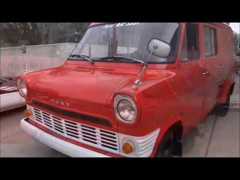 1968 Ford transit Van video