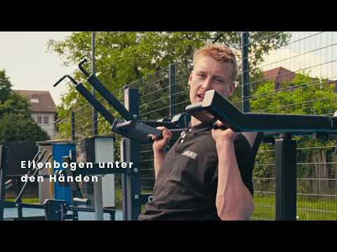 OMNIGYM® Outdoor Schulterpresse 🏋️‍♂️ Produktvorstellung | Kübler Sport