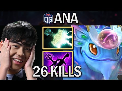 OG.ANA PUCK WITH 26 KILLS - DOTA 2 PRO GAMEPLAY