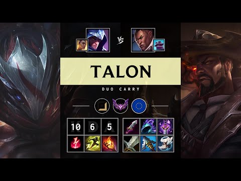 Talon ADC vs Lucian - EUW Master Patch 25.13