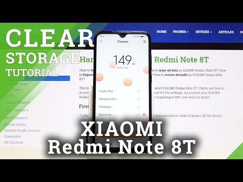 How to Clean Storage in XIAOMI Redmi Note 8T – Release Memory