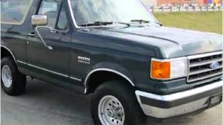 preview picture of video '1991 Ford Bronco Used Cars Nicholasville KY'