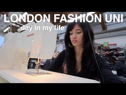 day in my life at LONDON fashion school! | final year