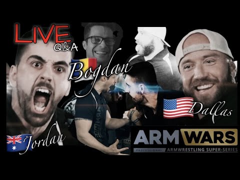 ARM WARS 'IRON HOUSE' -AFTERMATH LIVE Q&A  - FEAT JORDAN DAVIS - DALLAS LANGSTON - & BOGDAN STOICA