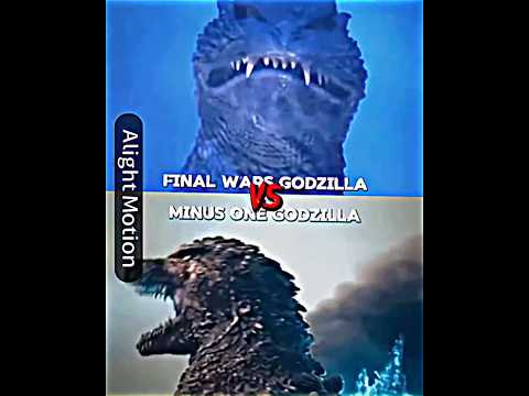 Final wars Godzilla vs Godzilla minus one