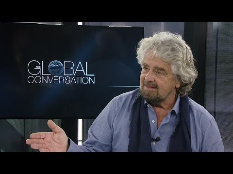 Beppe Grillo zu Trump & EU: "Polit-Amateure erobern die Welt" - global conversation