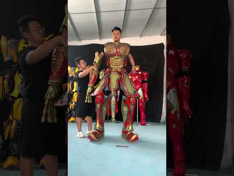 WEARABLE CHINESE ANCIENT GENERAL MECHA ARMOR SUIT UP #china #cosplay #costume #robot #armor #shorts