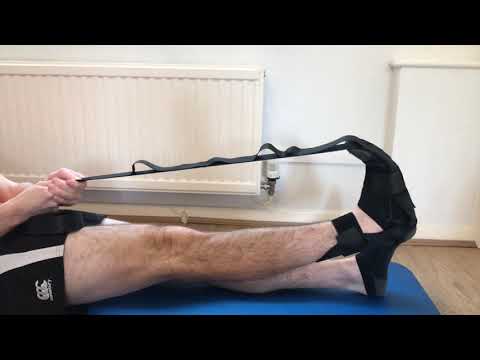 Stretching band for plantar fasciitis