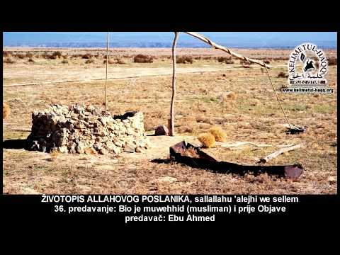 Sira 36. predavanje: Bio je muwehhid (musliman) i prije Objave