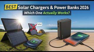 Top 5 Best Portable Solar Chargers & Power Banks 2026 — Which One Actually Works?