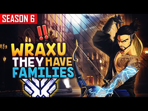 WRAXU HAS NO MERCY - HANZO CARRY [S6 TOP 500]