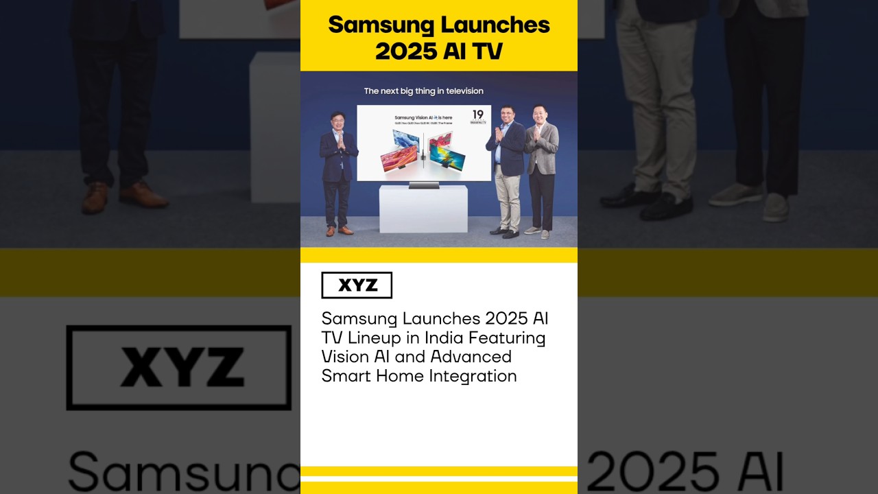 Samsung Launches 2025 AI TV