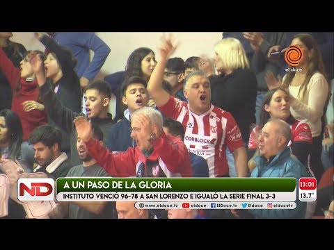 Instituto igualó la serie final de la Liga Nacional de Basquet