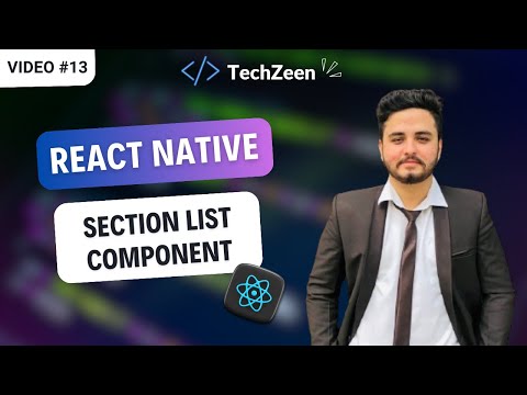 React Native Tutorial 13 Sectionlist Component Display Nested Array Data