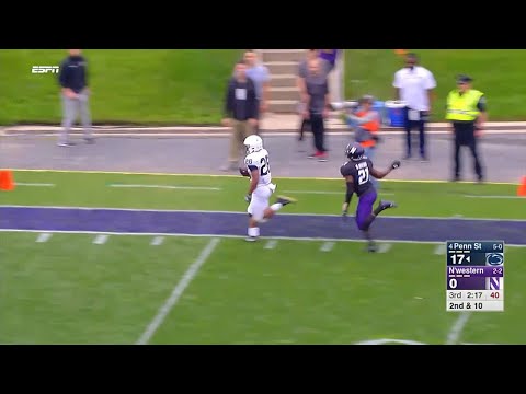 Barkley Rips Off 53-YD TD Run vs. Northwestern