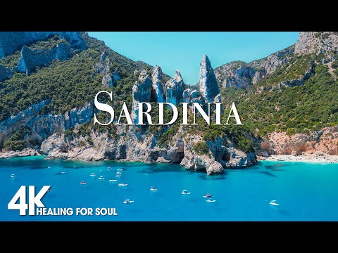 SARDINIA 4K - Scenic Relaxation Film with Calming Cinematic Music - Amazing Nature