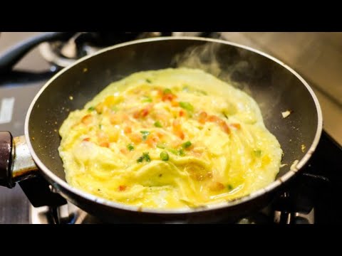 YouTube video about: How should you handle the eggs to keep omelets safe?