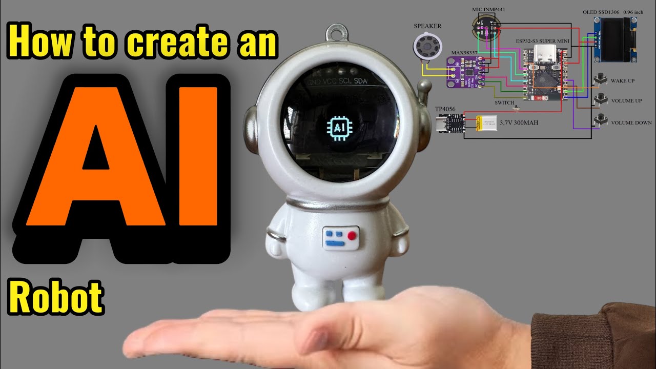 Build an AI Robot from Scratch | ESP32 Voice Assistant Robot Project