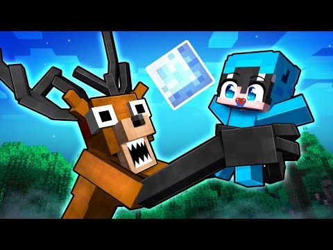 Adoptado por el CIERVO de 99 Noches en el Bosque en Minecraft...