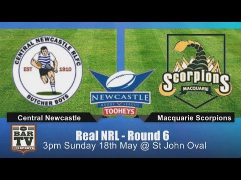 Real NRL  - Round 6 - Central Newcastle v Macquarie Scorpions