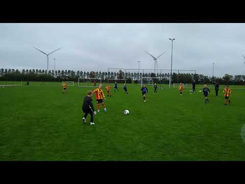 VV De Jonge Spartaan JO10-1- VVR JO10-1 - 03-10-2020 - 1e helft van 1e helft