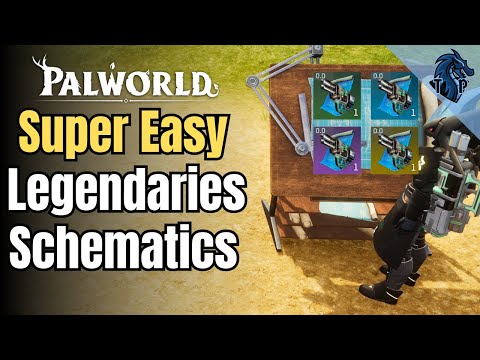 Legendary Schematics Have NEVER Been Easier in Palworld