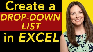 How to Create a Drop-Down List in Excel