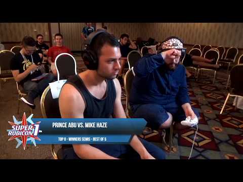 Super Rubicon 1 - Mike Haze (Fox) vs. Prince Abu (Jigglypuff) - SSBM - Top 8 Winners Semis