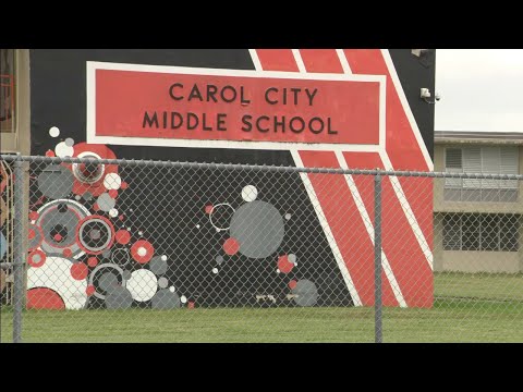 Students at Carol City Middle School finally get clean running water