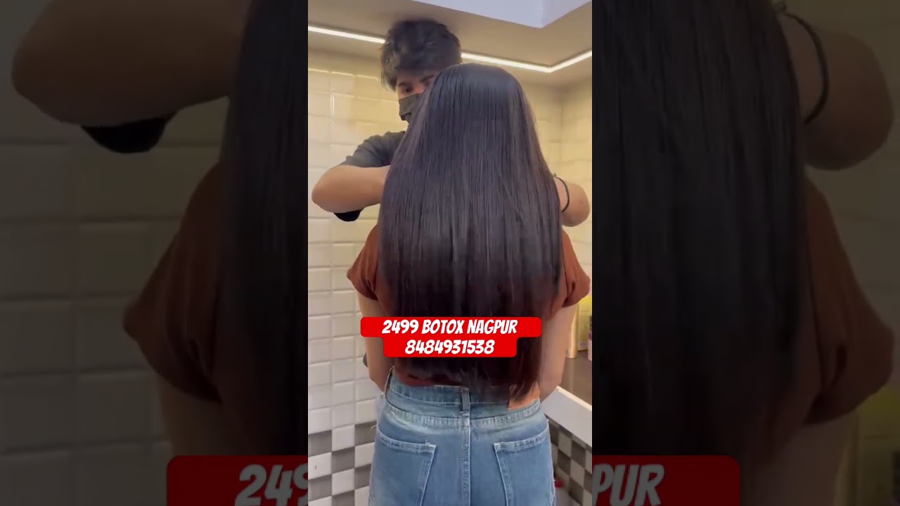 Hair botox treatment offer in nagpur 2499 #hairtransformation#nagpur#howtocutcurlyhair#hairstyle