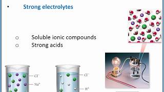 CHEMISTRY 101 - Electrolyte and nonelectrolyte solutions