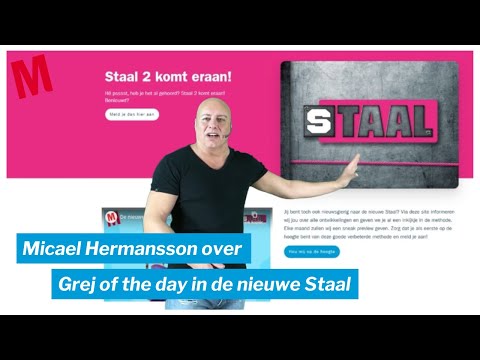 Micael Hermansson over Grej of the day in de nieuwe Staal | Malmberg