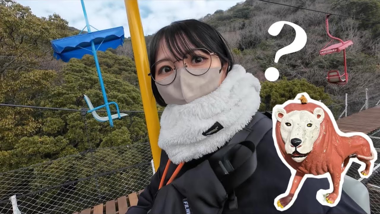 謎の乗り物に乗って、回転する喫茶店に行けるらしい…！🤔💭【スーパーカブツーリング】