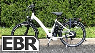 preview picture of video 'F4W Ride Video Review - Affordable City Style Electric Bike with Assist and Throttle Mode'