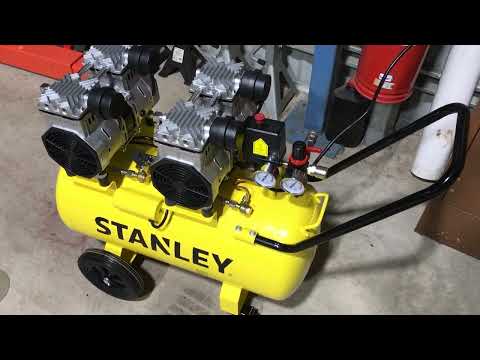 Stanley 50 Litre 2.75 HP Silenced Air Compressor First Impressions