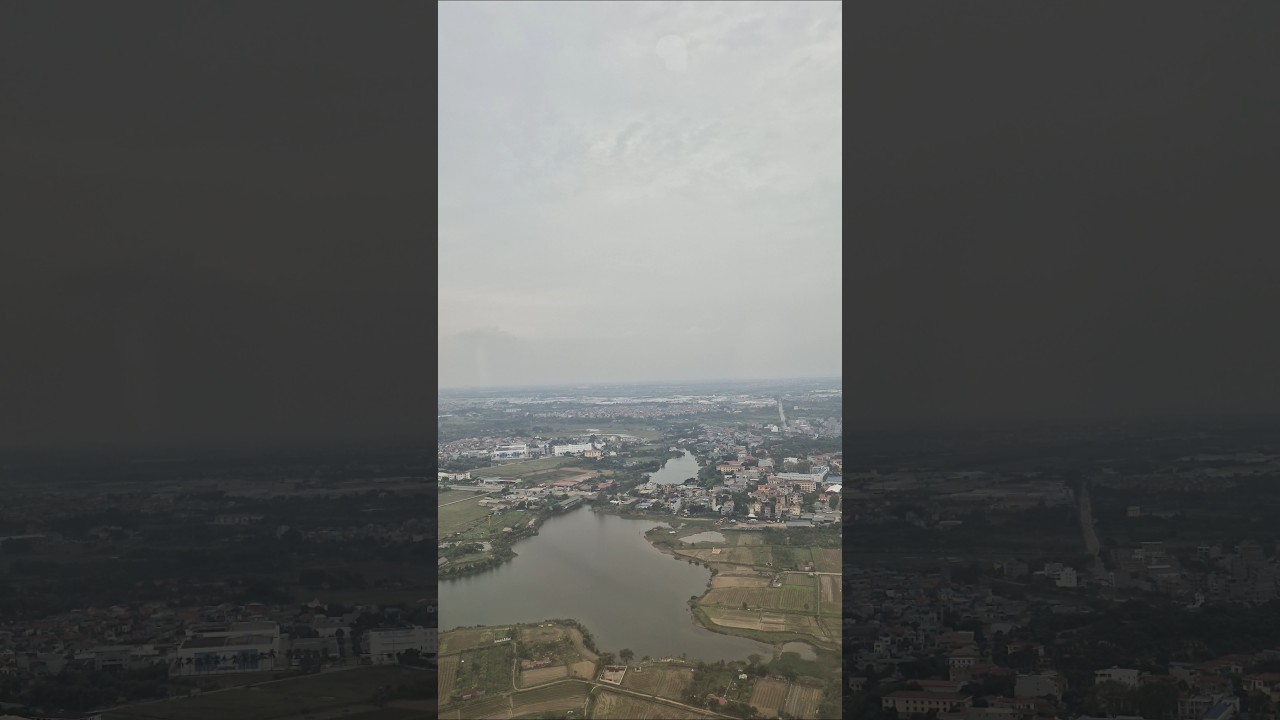 하노이 노이바이 공항 착륙