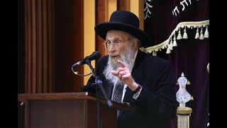 מרן הרה"ג ר' יהושע אייכנשטיין שליט"א בשיחה בישיבת 'באר יהודה'