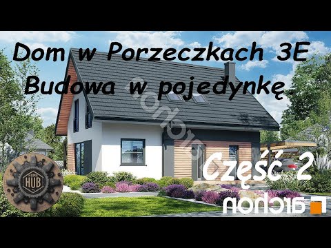 Projekt "Dom w pojedynkę" - Projekt Archon "Dom w Porzeczkach 3E". Część 2 - Ławy fundamentowe