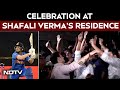 Women S World Cup Celebration At Shafali Verma S Residence As India Lifts ICC Women S World Cup