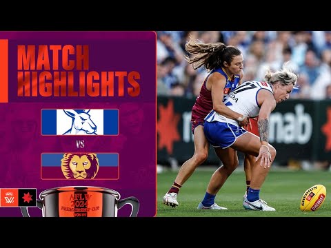 North Melbourne v Brisbane Lions Highlights | Grand Final, 2024 | AFLW