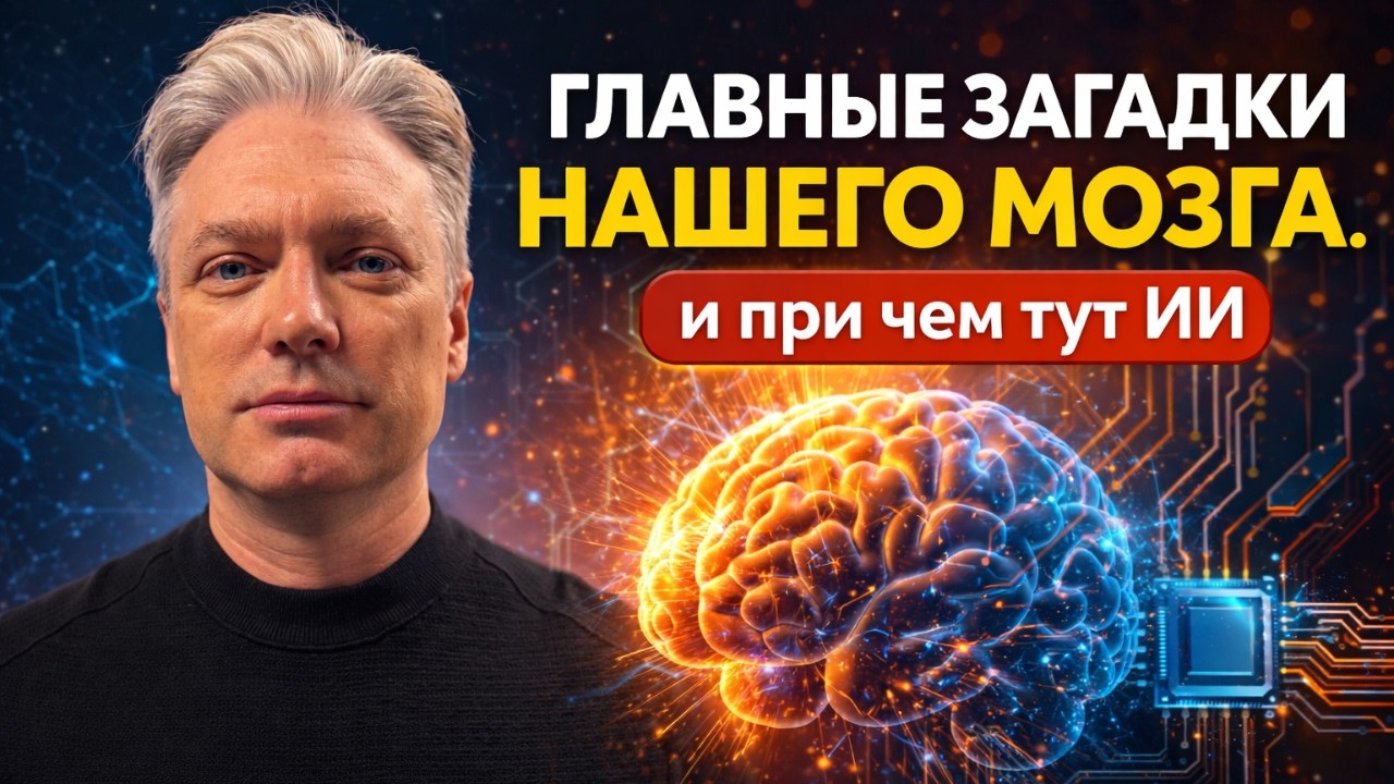 Главные загадки нашего мозга и как это связано с ИИ