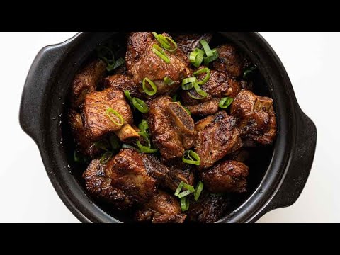 Easy Chinese-style Soy Sauce Braised Pork Ribs