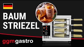Machine à gâteau cheminée professionnelle - 3,5 kW - sans Rouleaux de cuisson